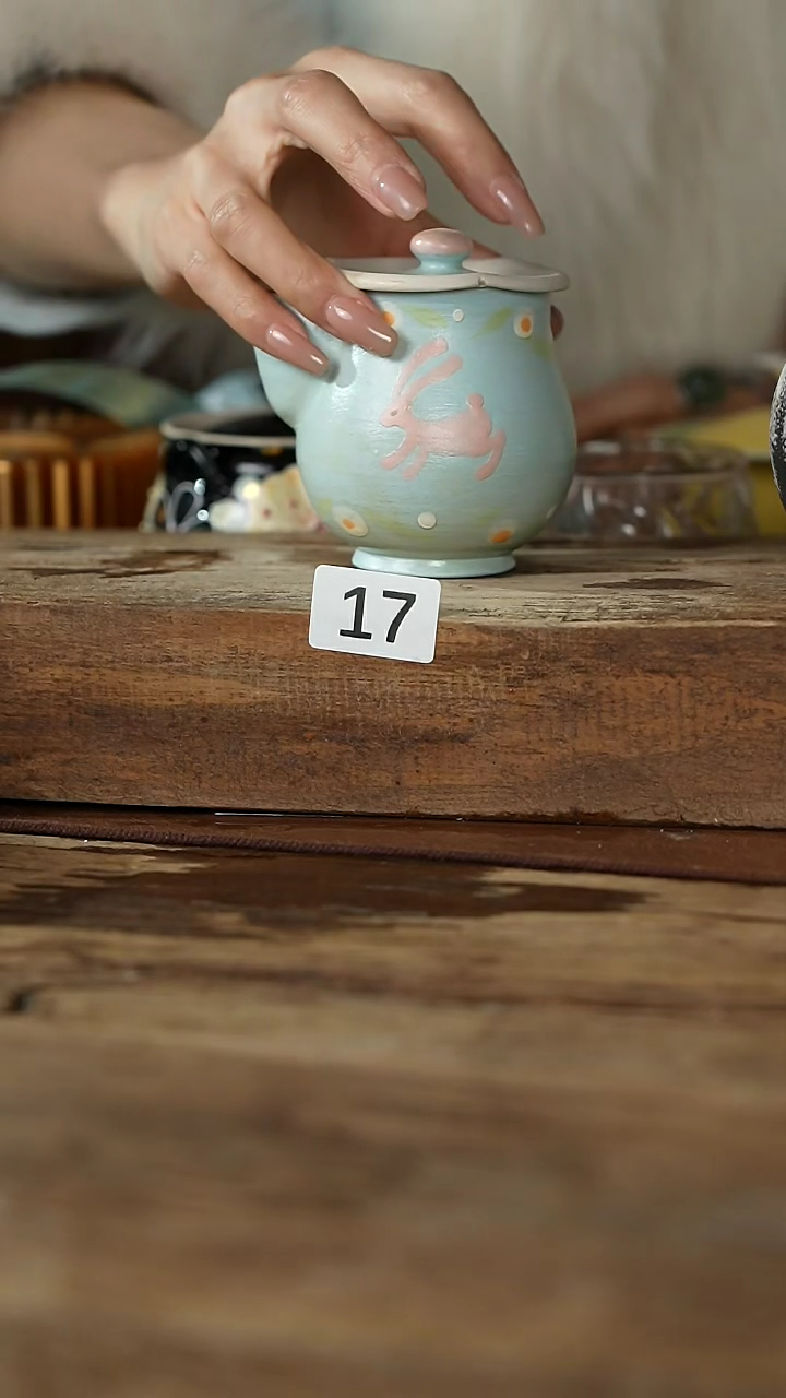 【闪购商品】瓷片牧渔设计师款/兔子宝瓶