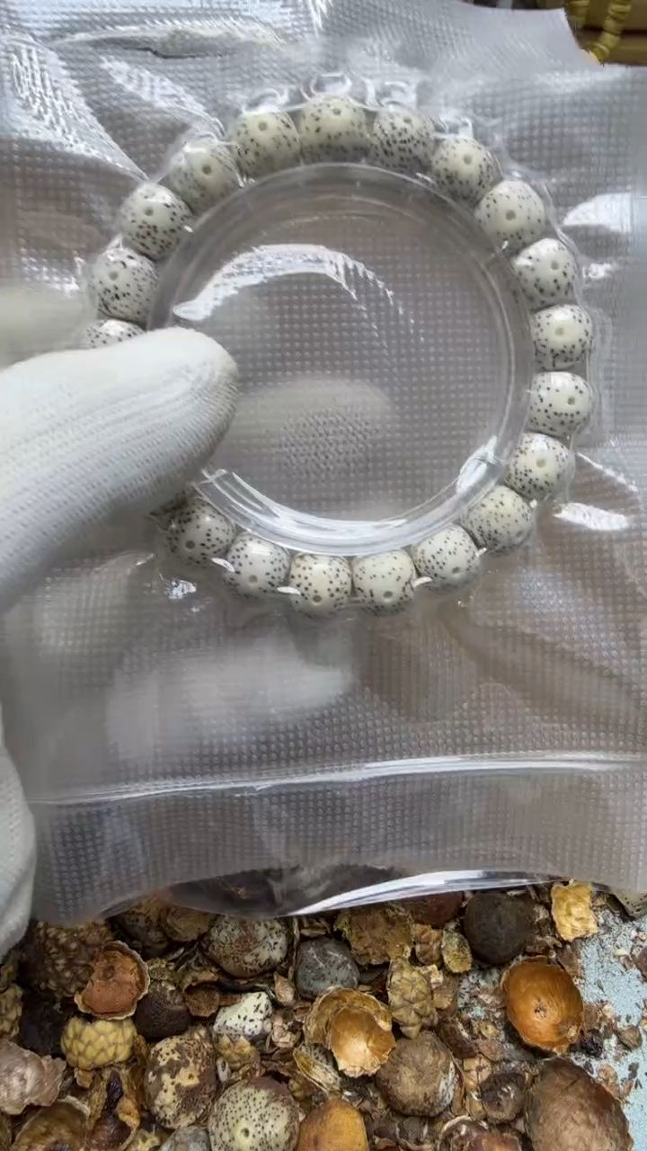 吊坠星月菩提青稞手作  16   