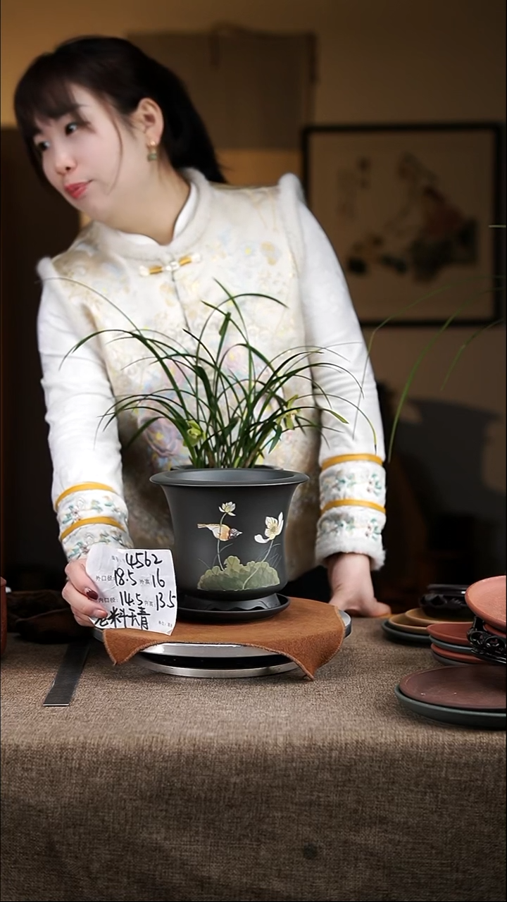 【闪购商品】紫砂花盆紫砂花盆4562+z