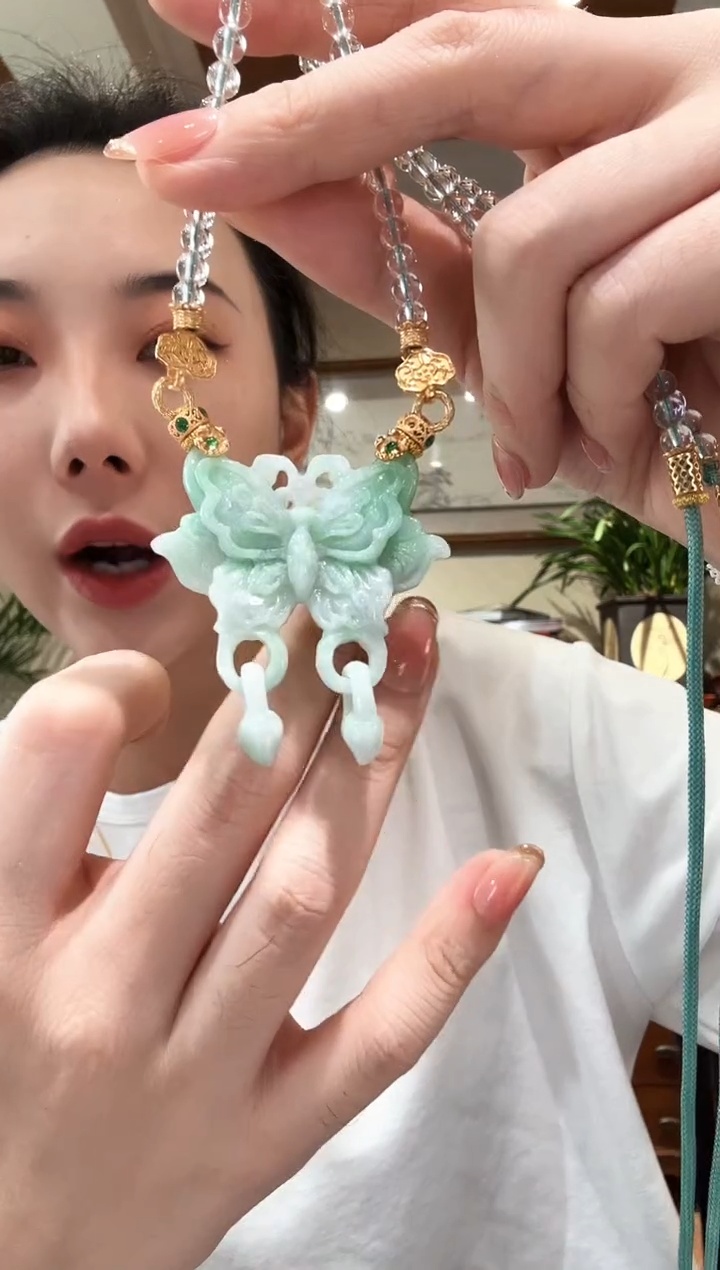 【闪购商品】翡翠颈饰未镶嵌国风