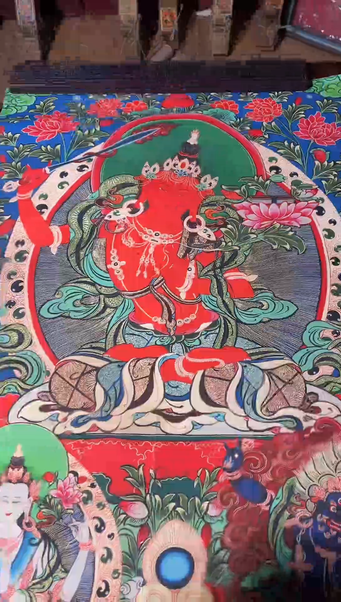 卷轴画卷轴画东东唐卡TK160