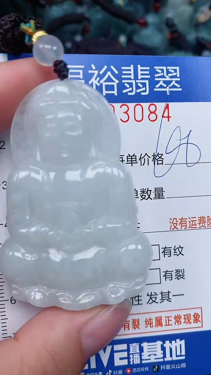 翡翠未镶嵌颈饰...0003084