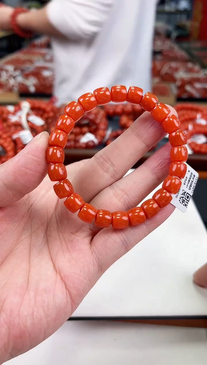 【闪购商品】南红玛瑙保山直切手串9+未镶嵌一个/条