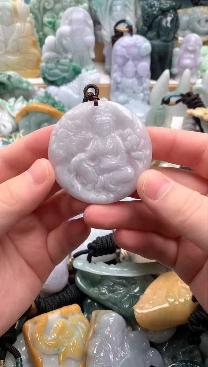 吊坠(不含链)未镶嵌翡翠1