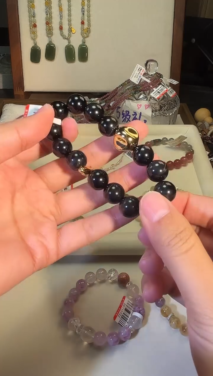 未镶嵌手串石英质玉p865多样性发货一件