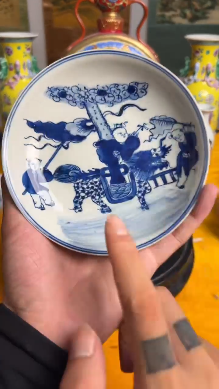 摆件陶瓷摆件一个A4