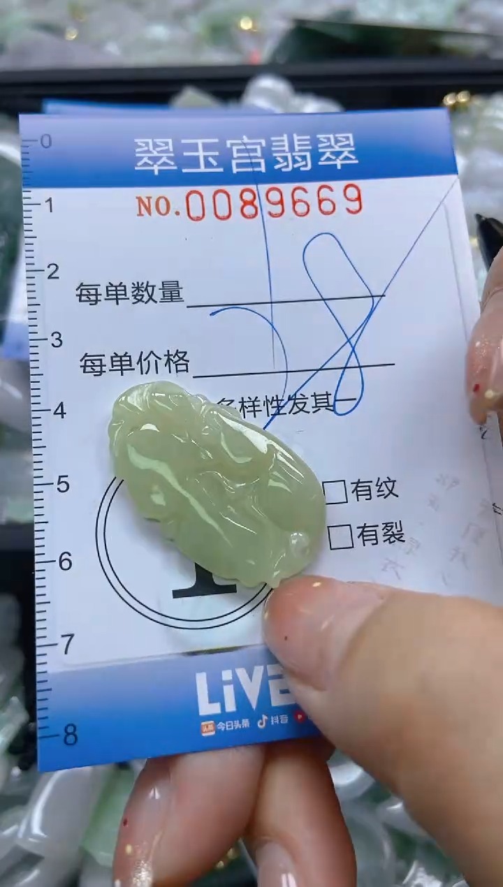 【闪购商品】翡翠未镶嵌颈饰闪购0089669