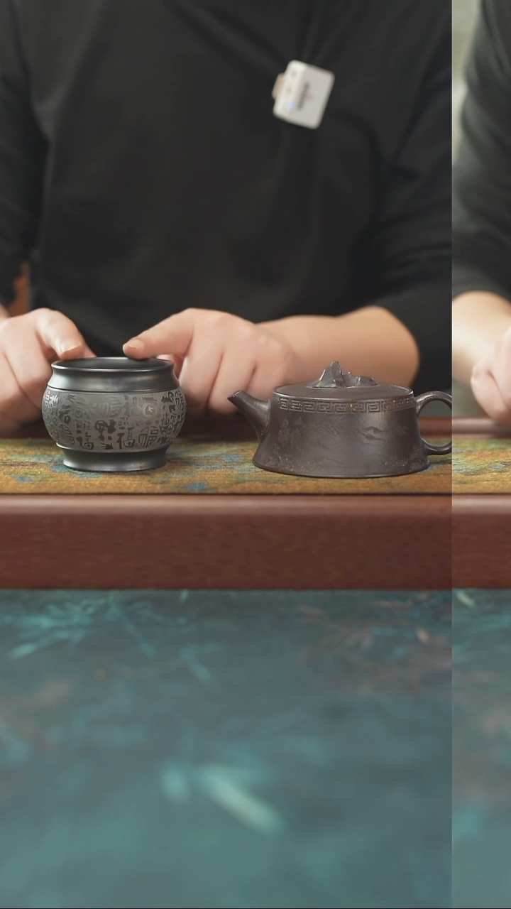 12.19 乌金砂   紫砂壶