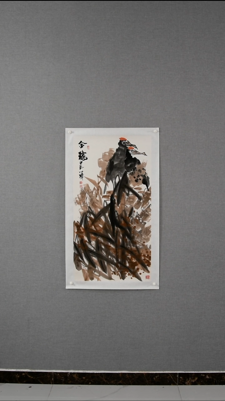 【闪购商品】绘画刘晓伟-花鸟-4平尺-01