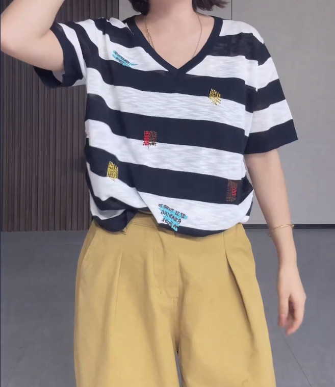 0613-02   女款气质时尚气质百搭针织衫  QD   25563