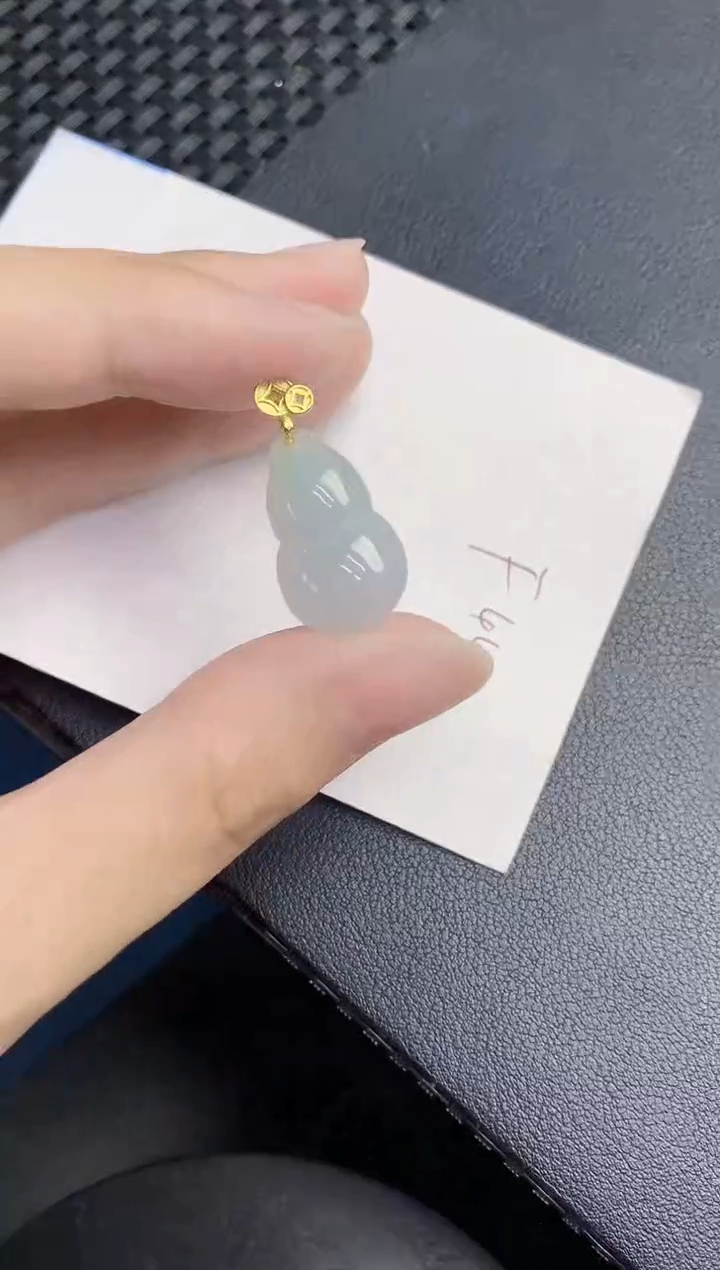 翡翠未镶嵌颈饰天然翡翠緬甸A貨