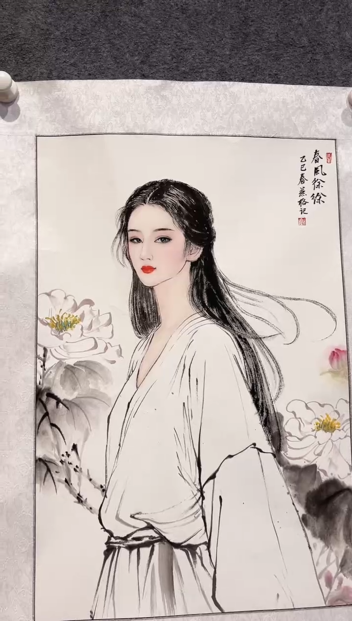 国画秦燕格老师绘画作品A30-33