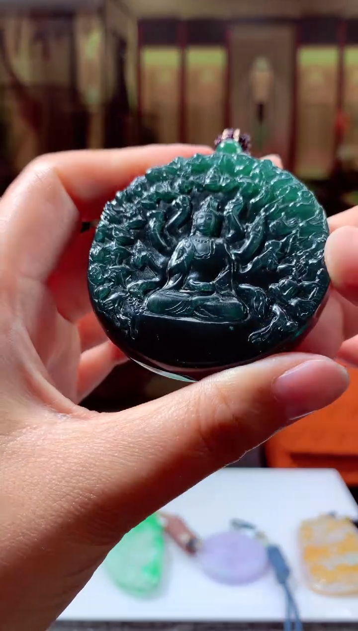 【闪购商品】定制翡翠未镶嵌天然A货翡翠（拍一发一）净货20