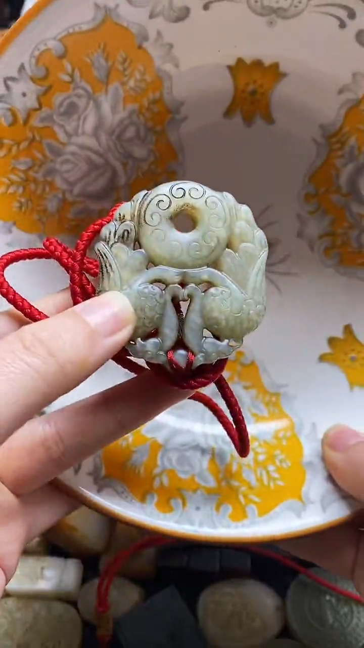 【闪购商品】瓷片瓷片 瓷器 摆件1个