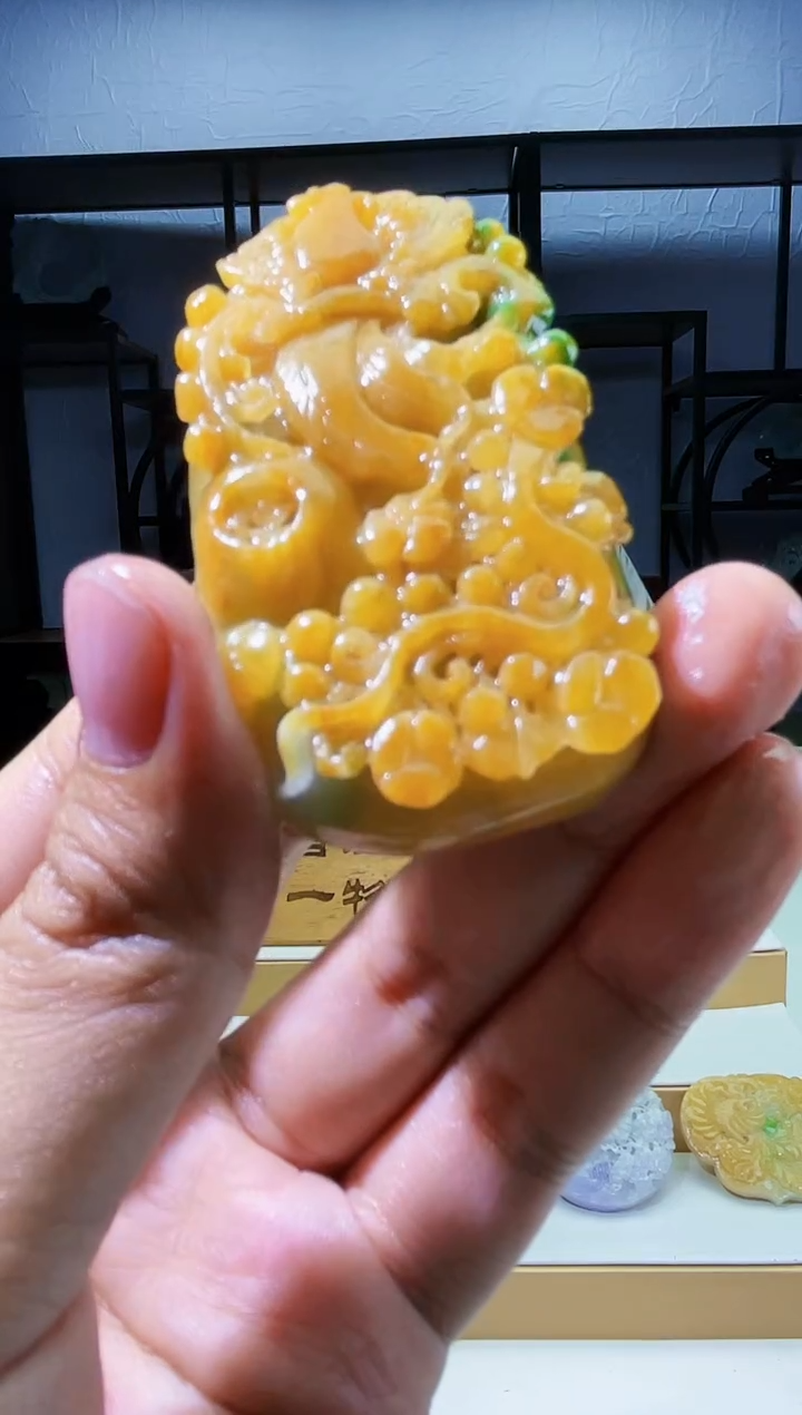 【闪购商品】定制翡翠未镶嵌毛货01240145 