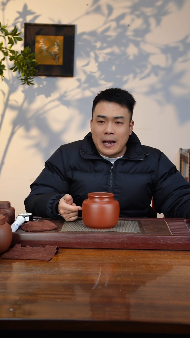 宜兴原矿紫砂茶叶罐