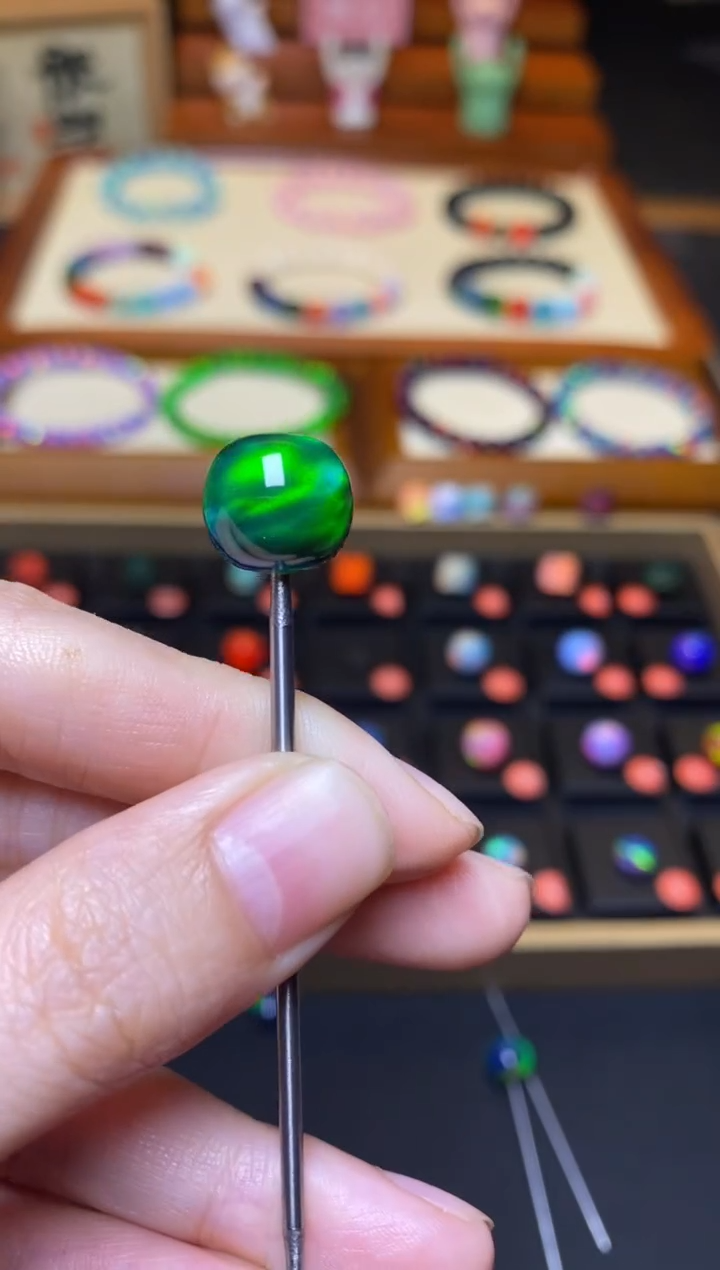 【闪购商品】树脂制品11mm+人工欧泊无相35