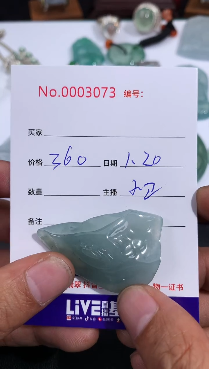 【闪购商品】翡翠颈饰未镶嵌悟道