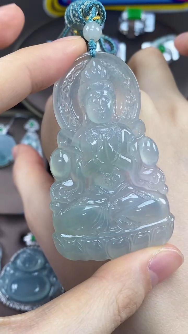 【闪购商品】翡翠吊坠(不含链)未镶嵌翡翠度母