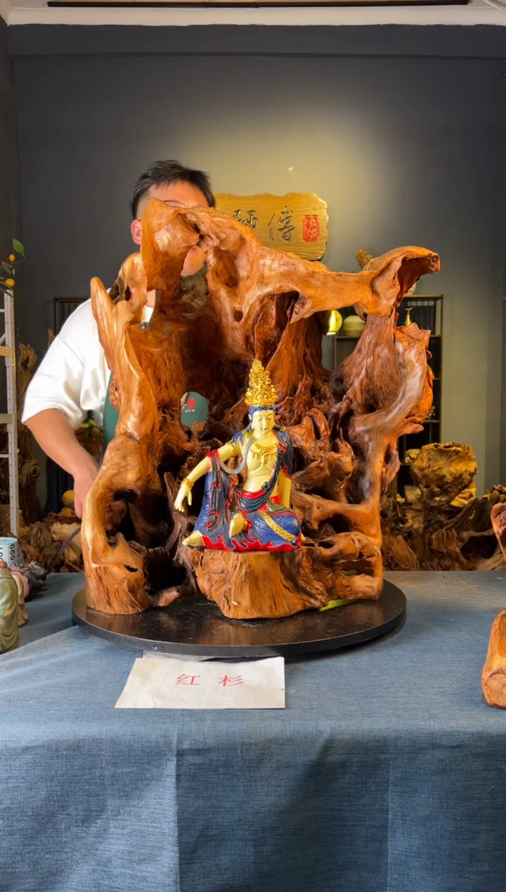 木卢师傅根艺作品（不包含人物摆件）