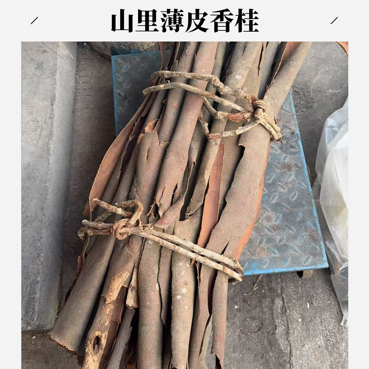 香迷糊了乡里山上薄皮香桂皮天然卤菜卤料