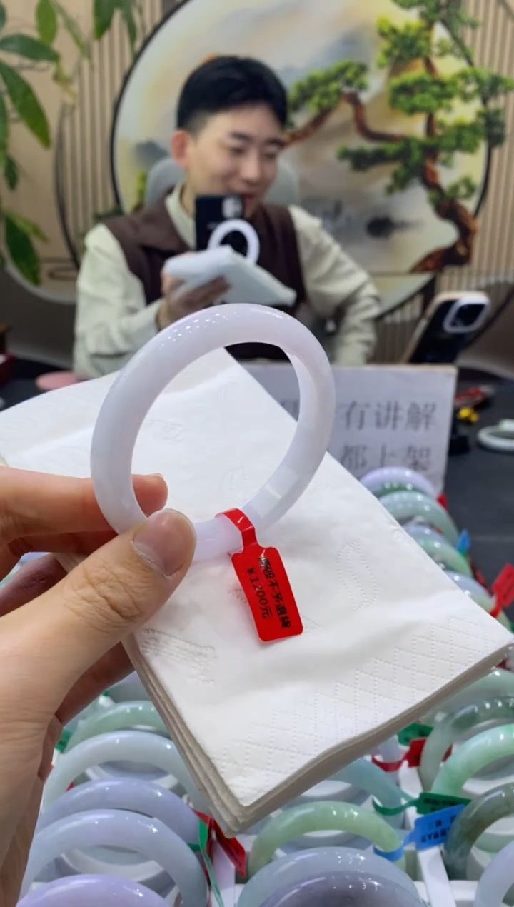 未镶嵌手镯翡翠9158