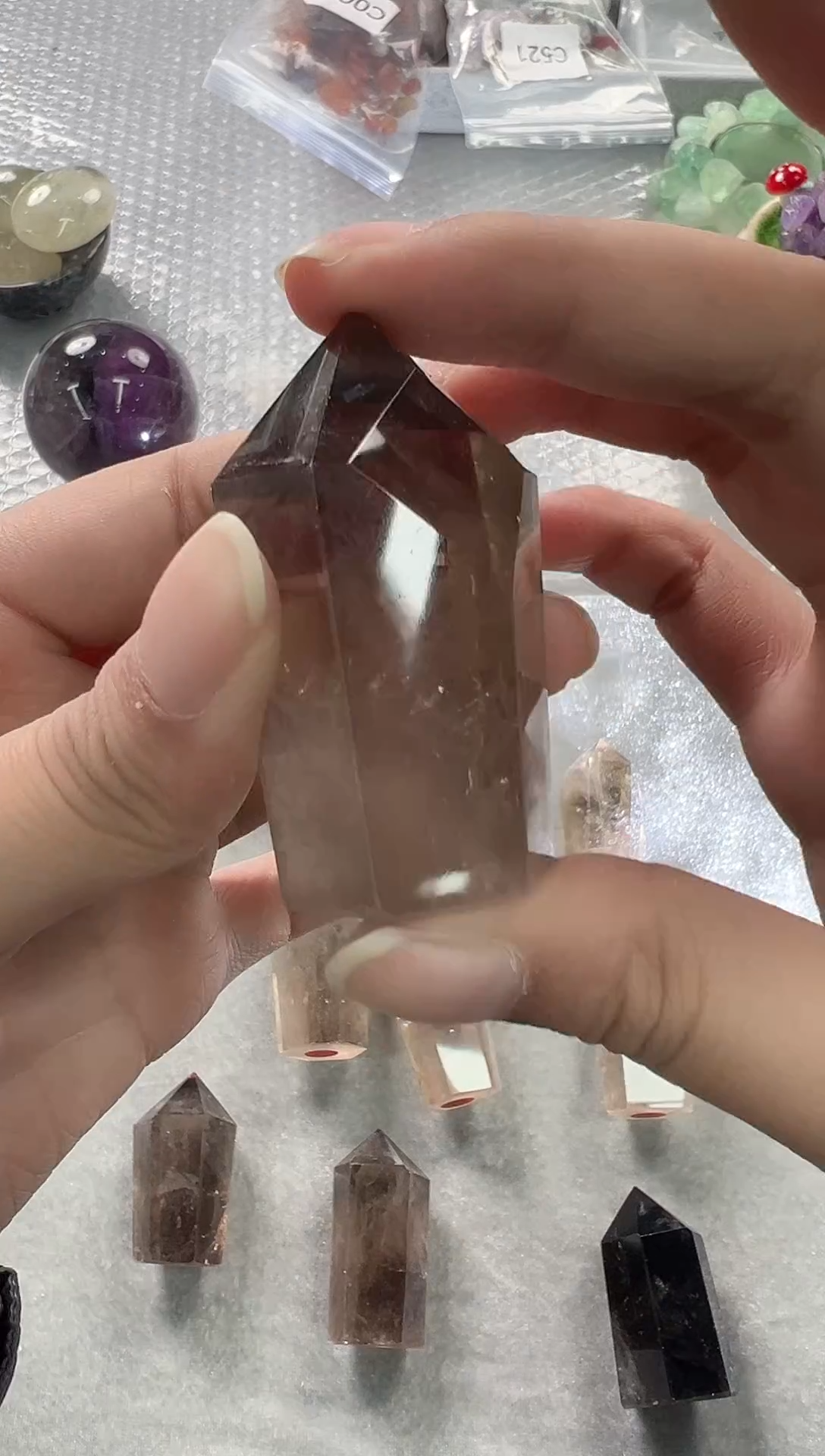 未镶嵌珠宝半成品水晶S369 