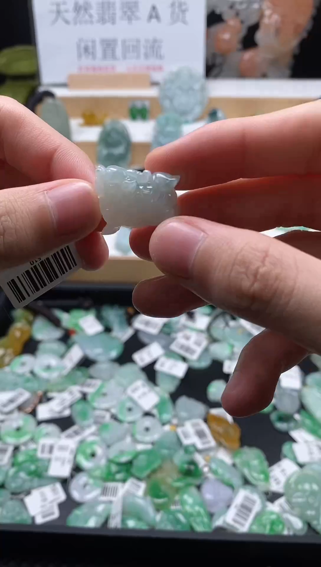 【闪购商品】翡翠颈饰未镶嵌107麒麟