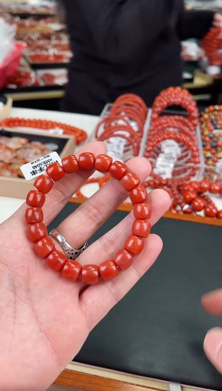 【闪购商品】南红玛瑙哑光直切手串10+未镶嵌一个/条