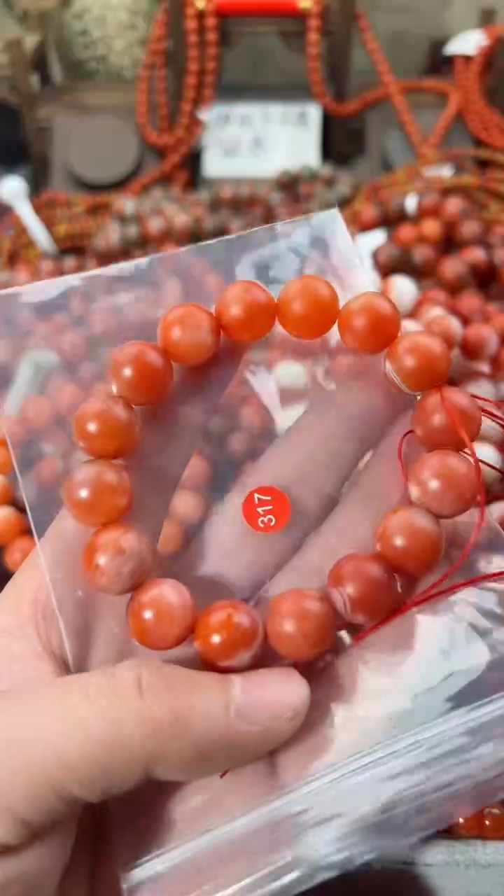 【闪购商品】南红玛瑙手串未镶嵌13