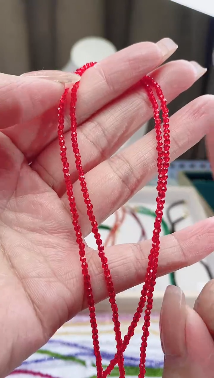 【闪购商品】尖晶石项链14K金镶嵌诗颜甄选珠宝SYZB64