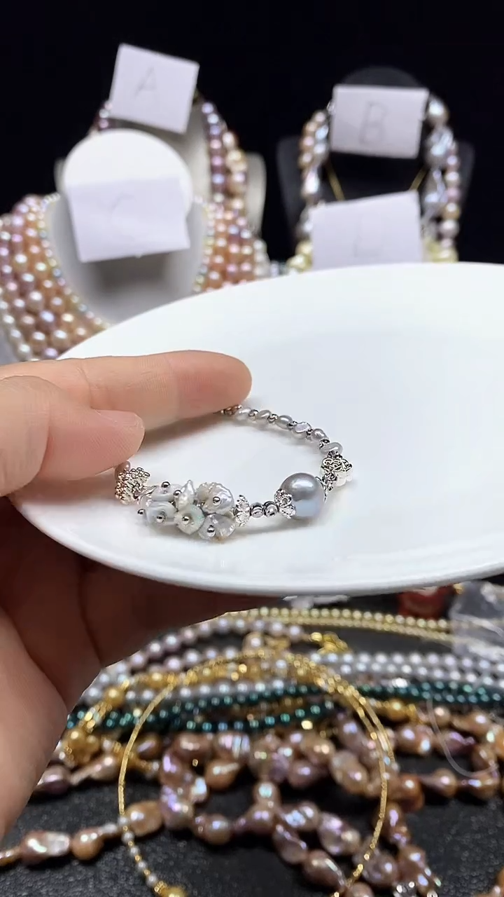【闪购商品】淡水珍珠手串未镶嵌多人