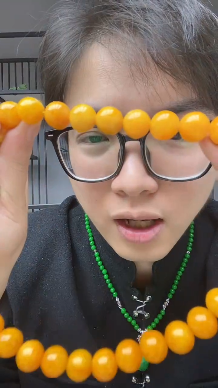 【闪购商品】翡翠颈饰合金毛衣链黄14mm