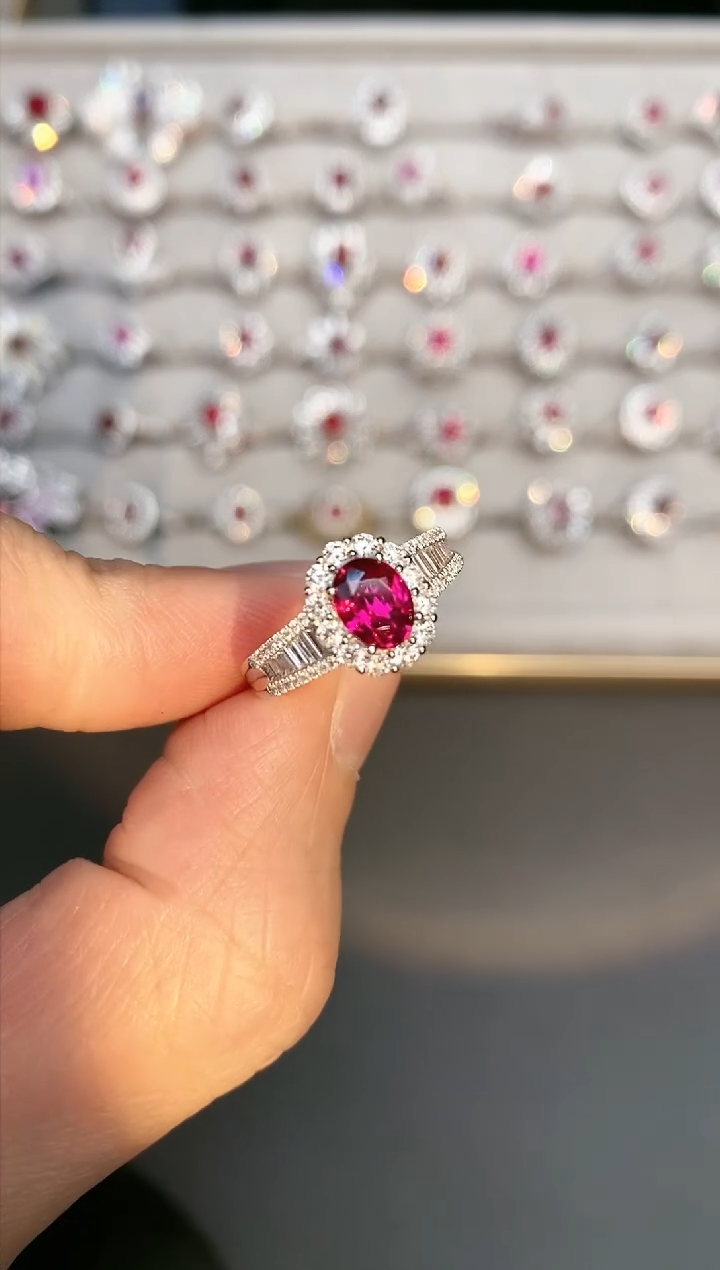 【闪购商品】红宝石戒指18K金镶嵌1.01ct/专场专属价