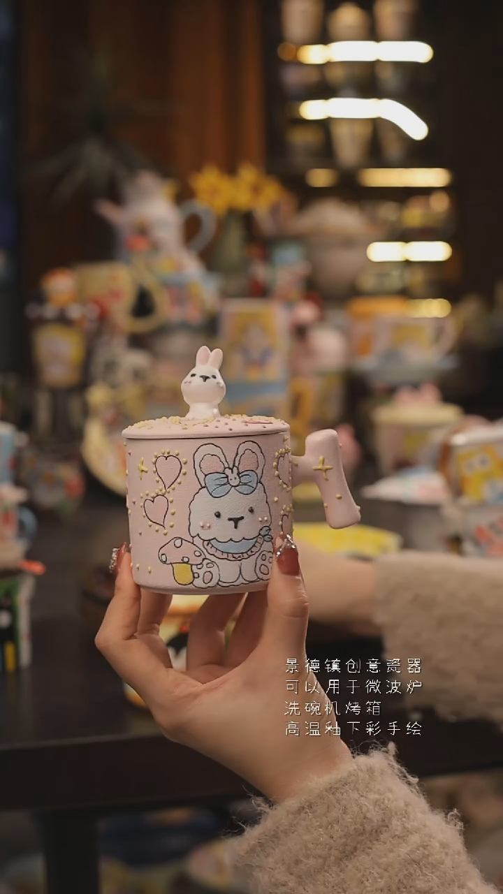 景德镇釉下彩绘设计师款式陶瓷