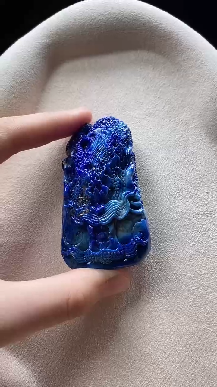 未镶嵌青金石吊坠(赠链)吊坠
