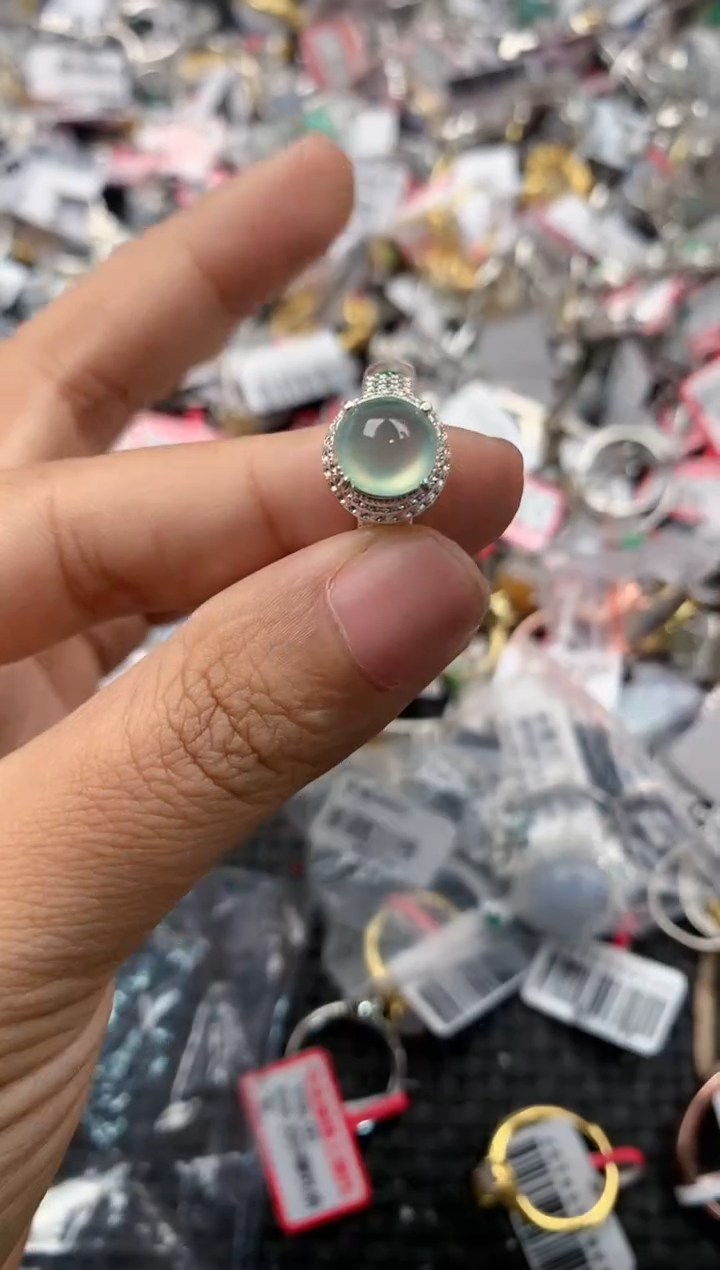 未镶嵌戒指翡翠?****࿐11              3