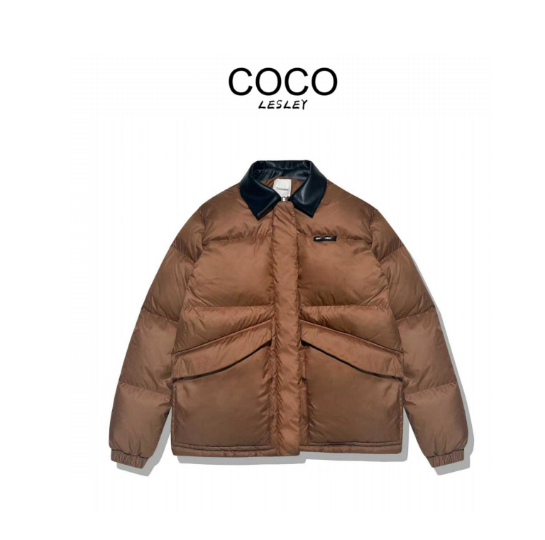【COCO LESLEY】-潮流时尚冬季保暖百搭男女同款羽绒-YF5039