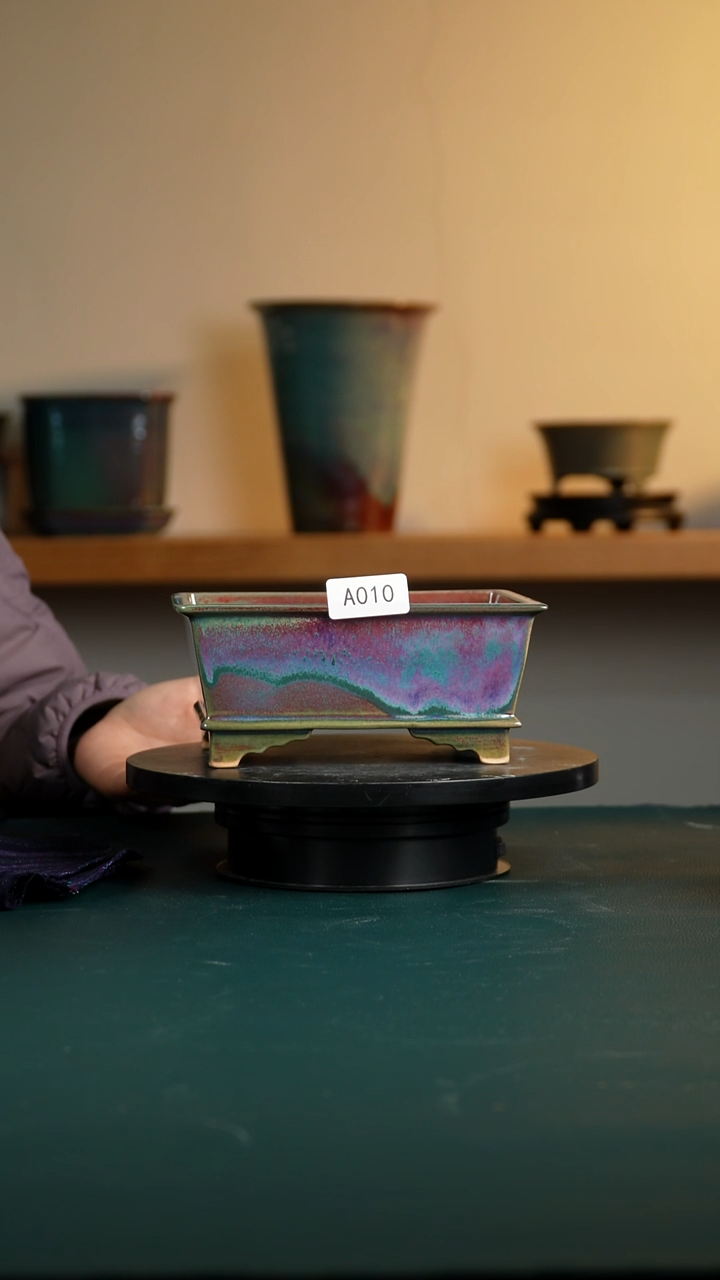 j****y010窑变长方花盆8/6/18.5/16.5/13/11 