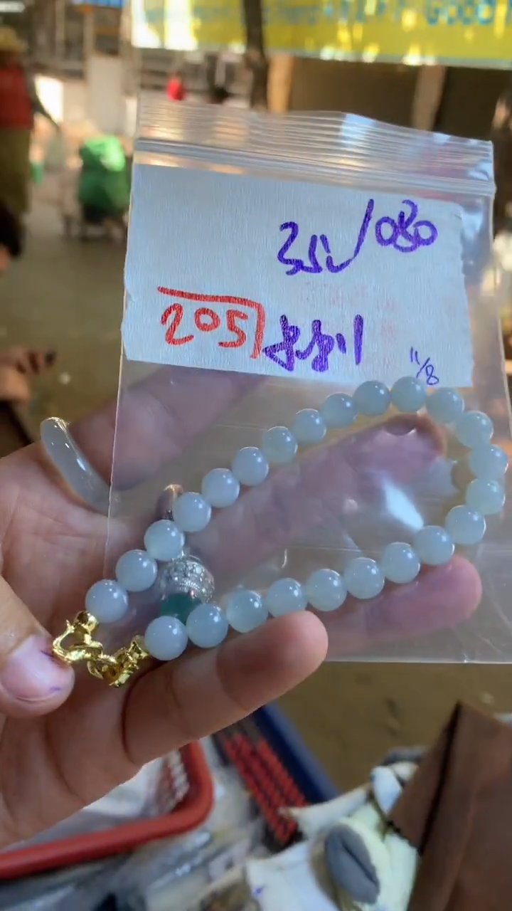 定制翡翠珠串未镶嵌天然A货缅甸翡翠