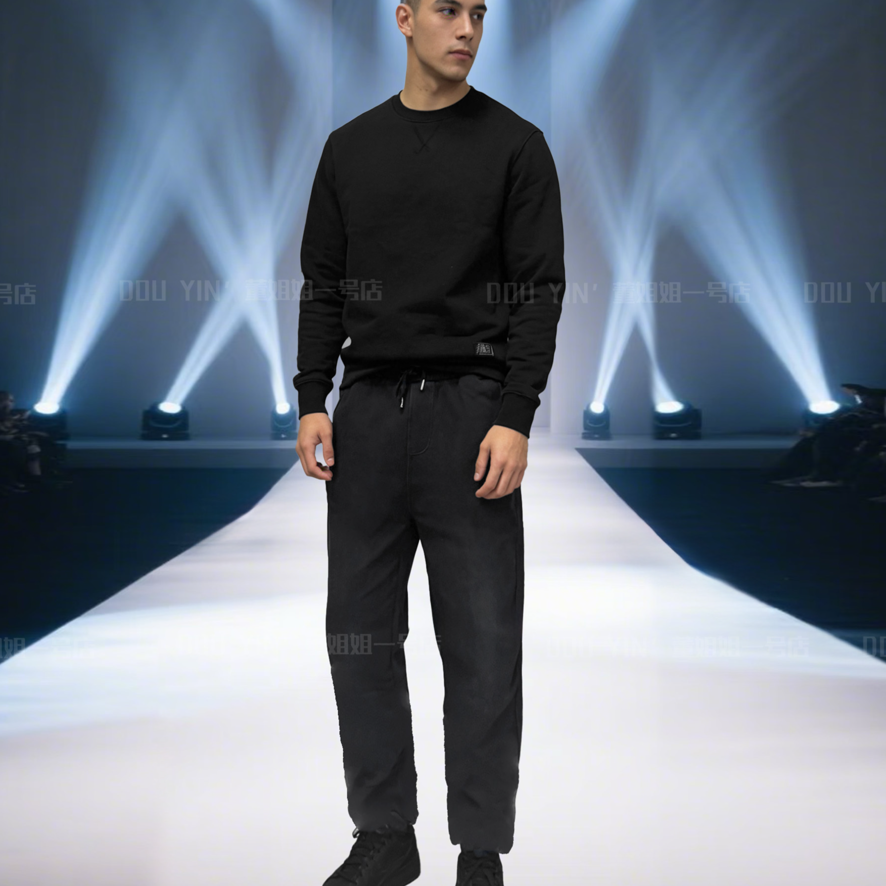 6880冬款时尚休闲加绒休闲裤