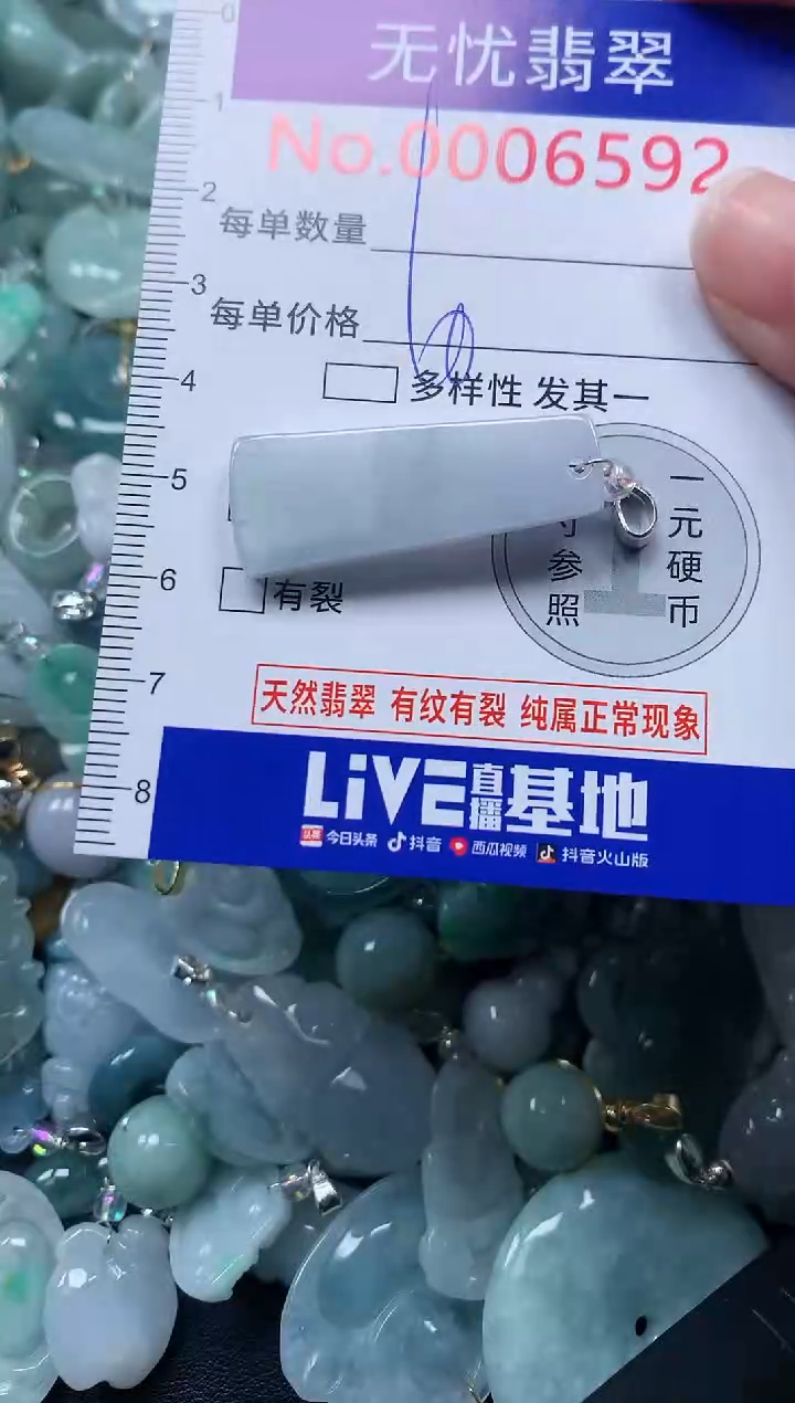 颈饰未镶嵌翡翠6592