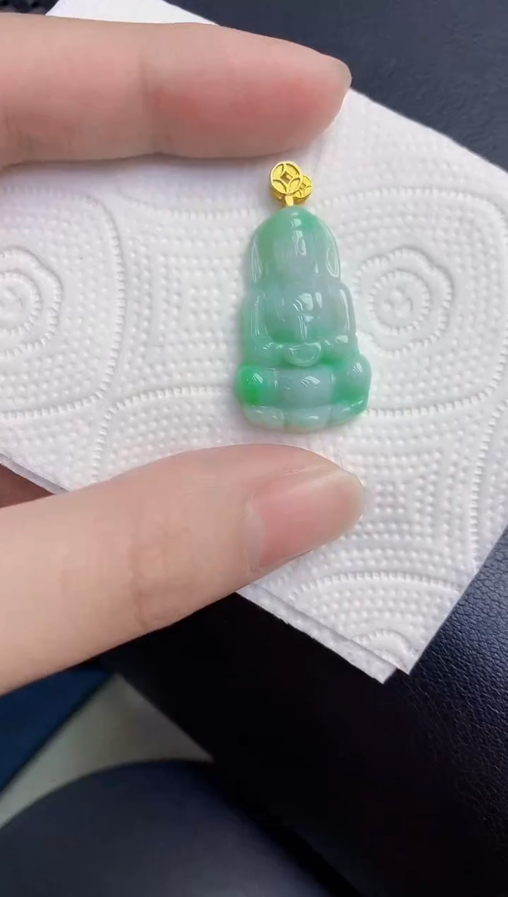 颈饰未镶嵌翡翠天然翡翠缅甸A货