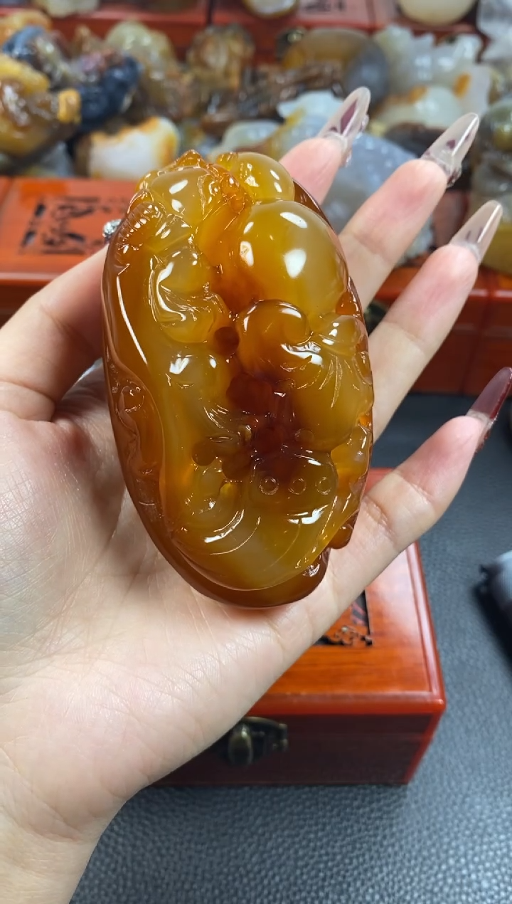 【闪购商品】玛瑙/玉髓手把未镶嵌11