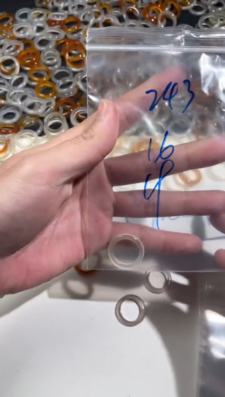 【闪购商品】玛瑙/玉髓戒圈未镶嵌243