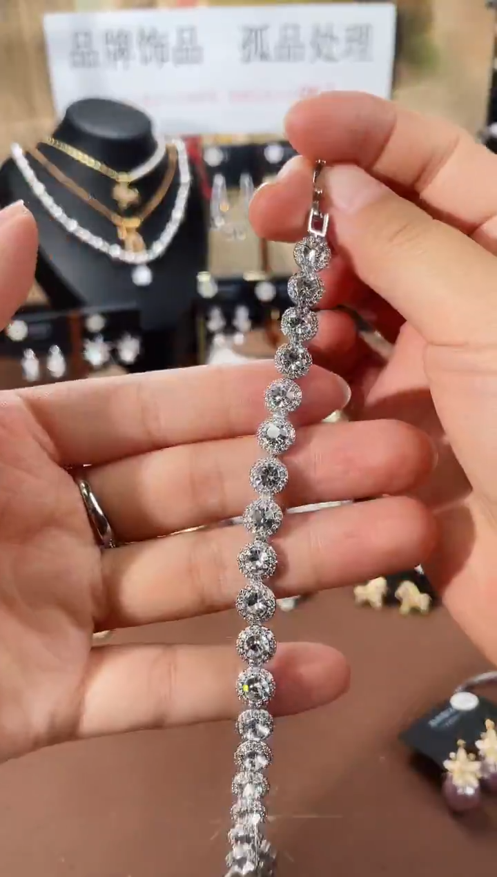 合金925银锆石7533