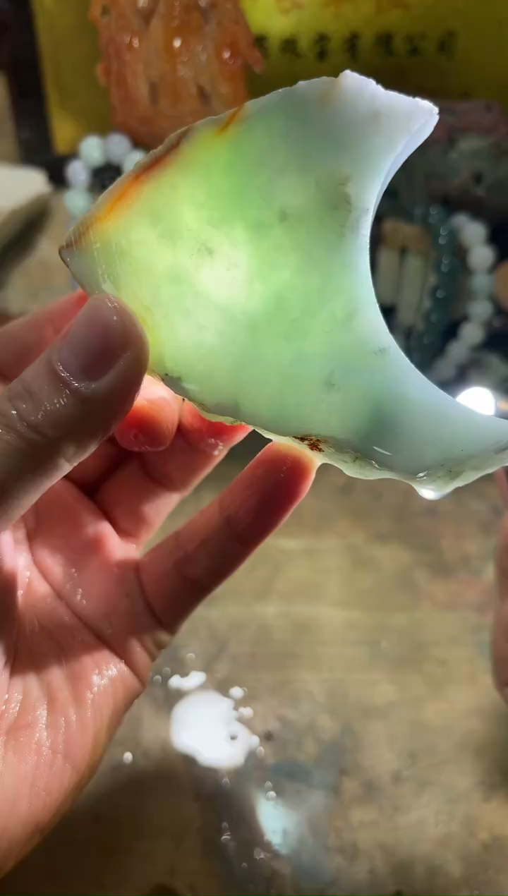 未镶嵌挂件翡翠A货常星7120