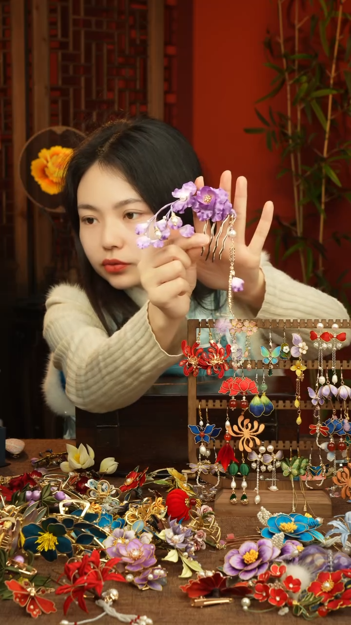 【闪购商品】刺绣纯手工非遗国风饰品