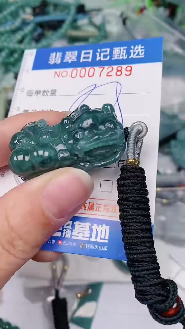 【闪购商品】翡翠颈饰未镶嵌00007289