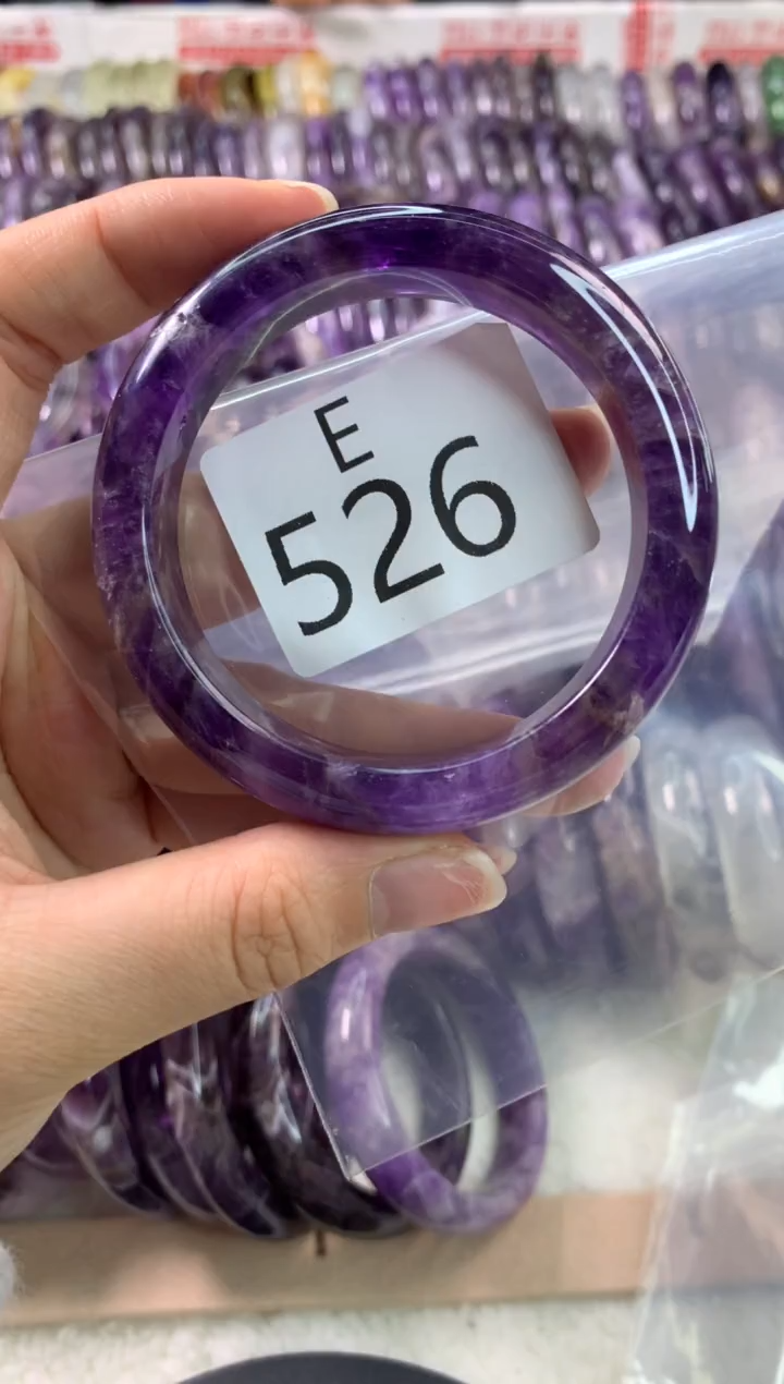 【闪购商品】水晶水晶手镯E未镶嵌526-53